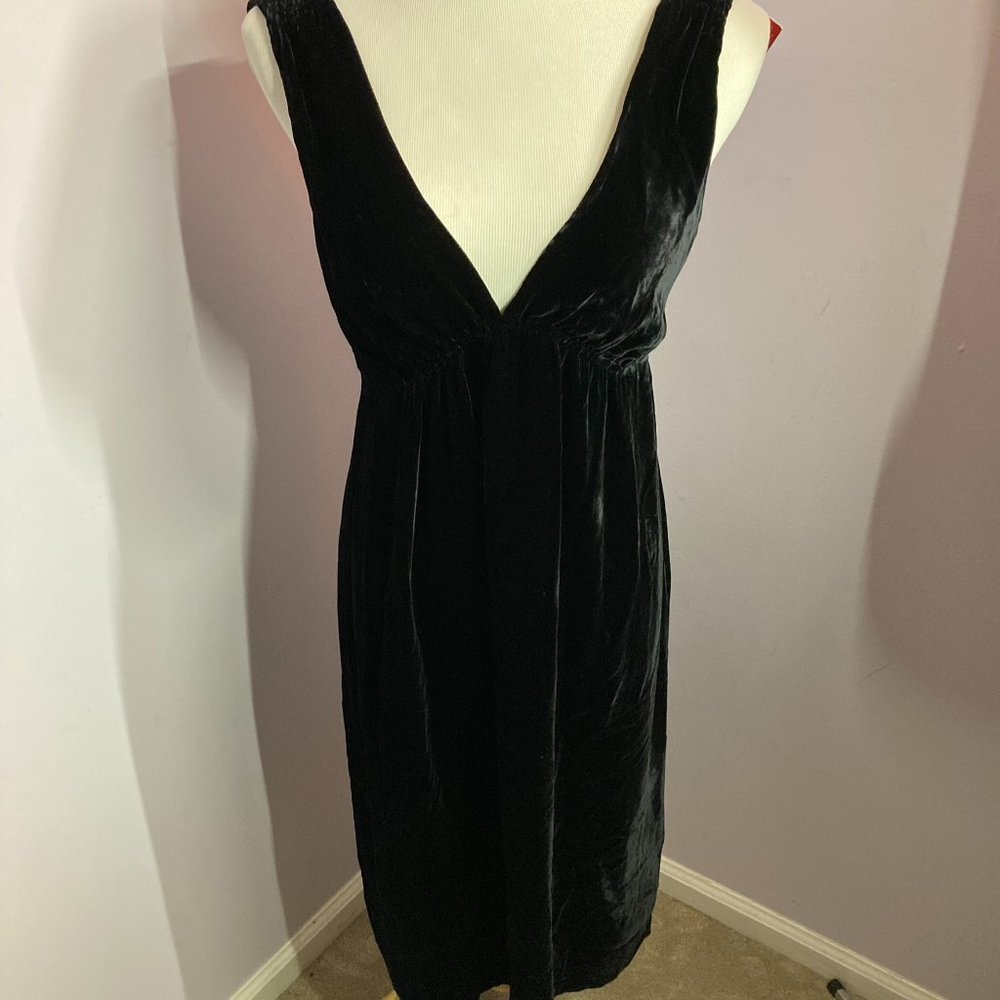 Vince Silk Velvet Dress, Beautiful, Mint, Size M
